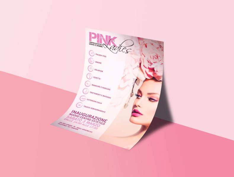 Flyier Pink Ladies - agenzia di pubblicità e marketing Infodati adv Vicenza