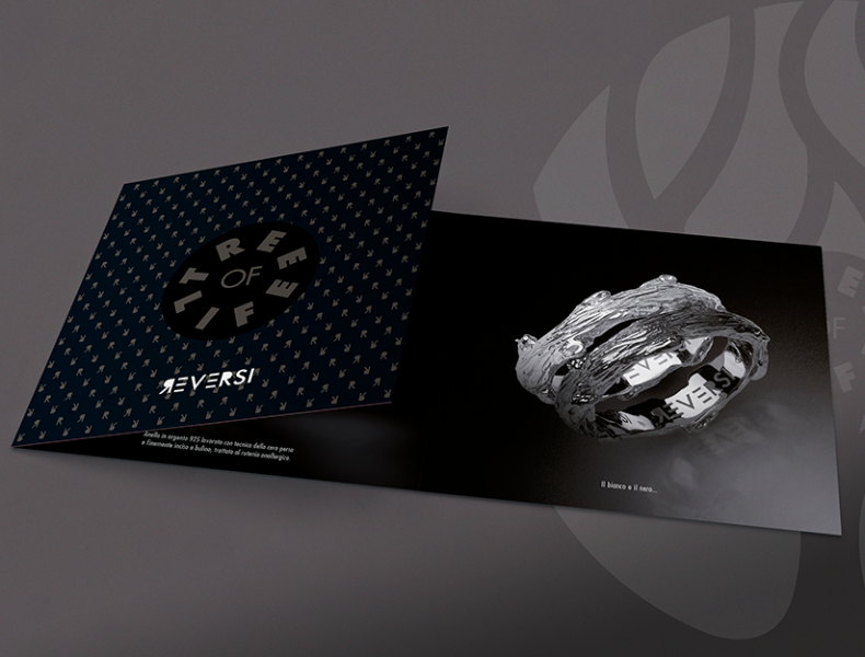 Brochure Reversi - Infodati ADV agenzia di comunicazione e marketing a Vicenza