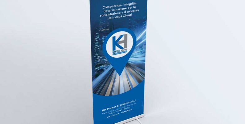 Rollup KHPS - agenzia di pubblicità e marketing Infodati adv Vicenza