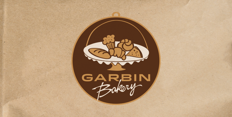 Progetti settore alimentare realizzati - logo Garbin bakery shop - Infodati ADV agenzia di comunicazione e marketing a Vicenza