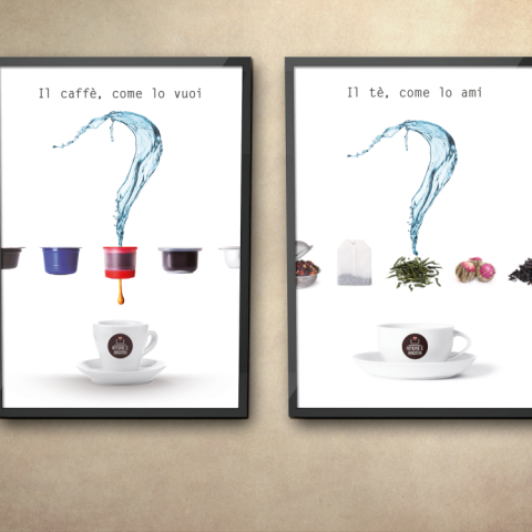 Realizzazione pannelli Amore e Aroma - Agenzia di pubblicità e marketing a Vicenza - Infodati ADV