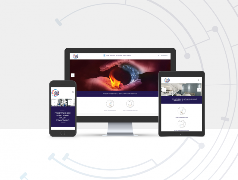 Realizzazione sito web Idro Pro - Agenzia di pubblicità e marketing a Vicenza - Infodati ADV