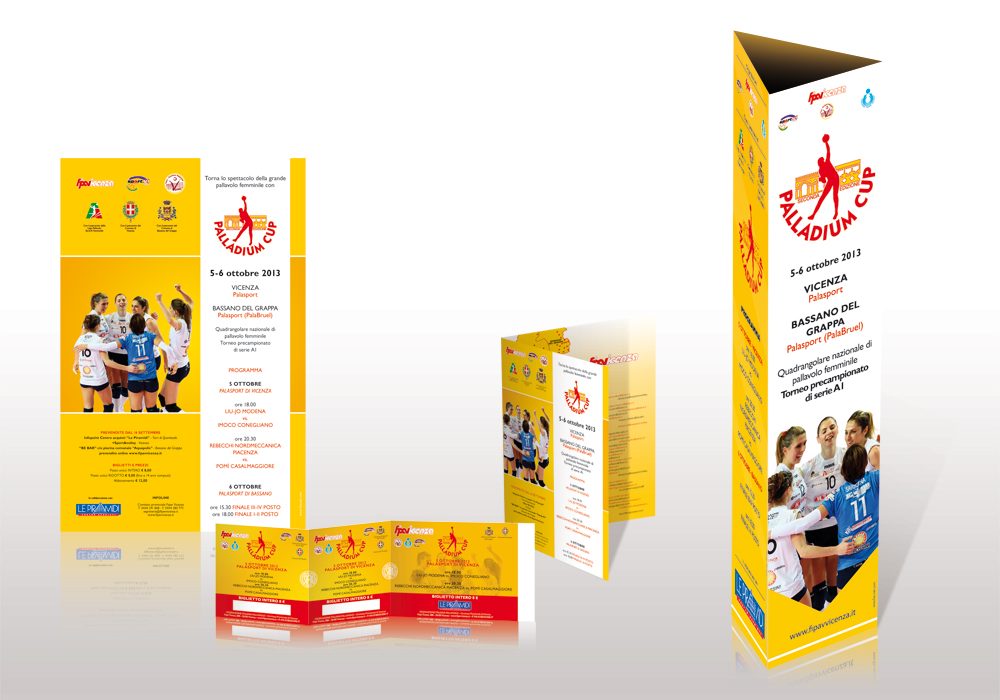 Totem Palladium Cup - Agenzia di pubblicità e marketing a Vicenza - Infodati ADV
