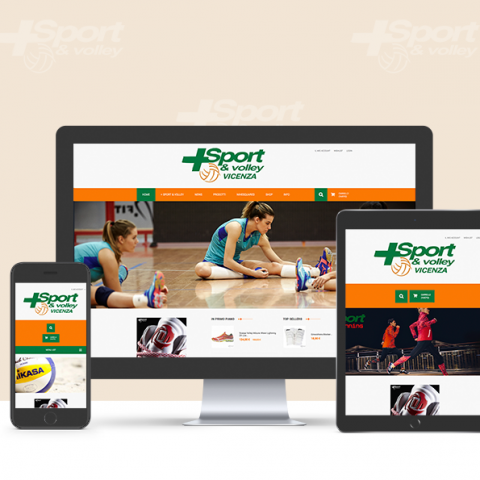 Realizzazione sito web + sport - Agenzia di pubblicità e marketing a Vicenza - Infodati ADV