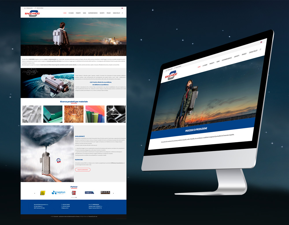 Saccardo - campagna pubblicitaria e realizzazione sito web - catalogo - Agenzia di pubblicità e marketing a Vicenza - Infodati ADV