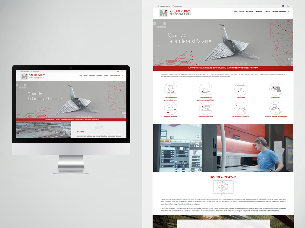 Realizzazione sito web - Agenzia di marketing e comunicazione a Vicenza - Infodati ADV