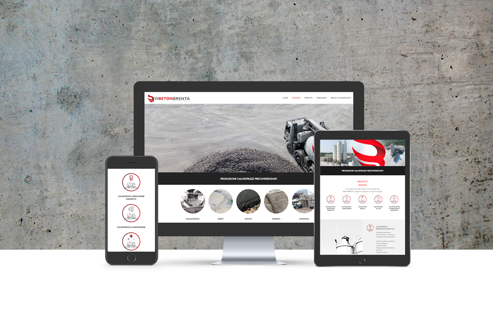 Realizzazione sito - vibetonbrenta - Agenzia di marketing e comunicazione a Vicenza - Infodati ADV