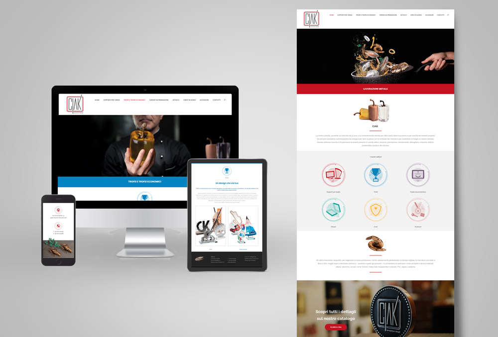 Ciak - il nostro portfolio - realizzazione sito web - Agenzia di comunicazione e marketing a Vicenza - Infodati ADV