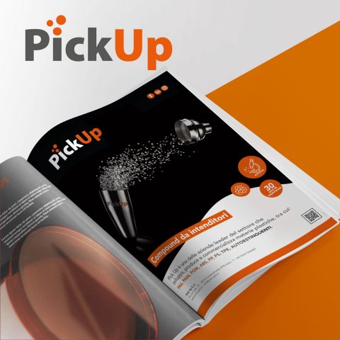Brochure Pick Up - Infodati adv agenzia di marketing, comunicazione e pubblicità vicenza